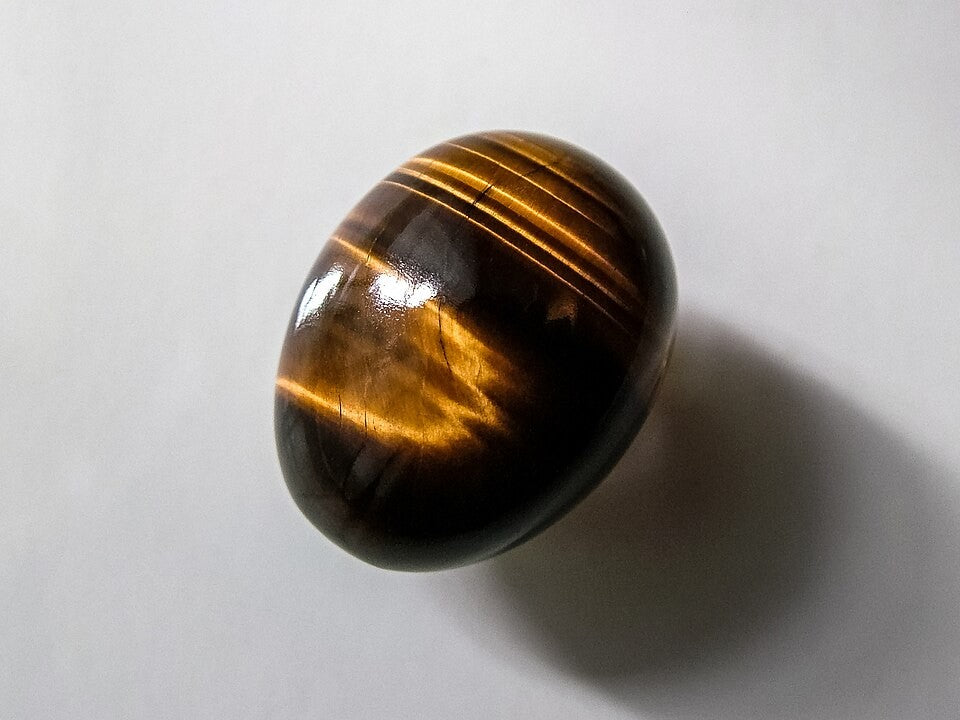 Tigers Eye real specimen reference photograph