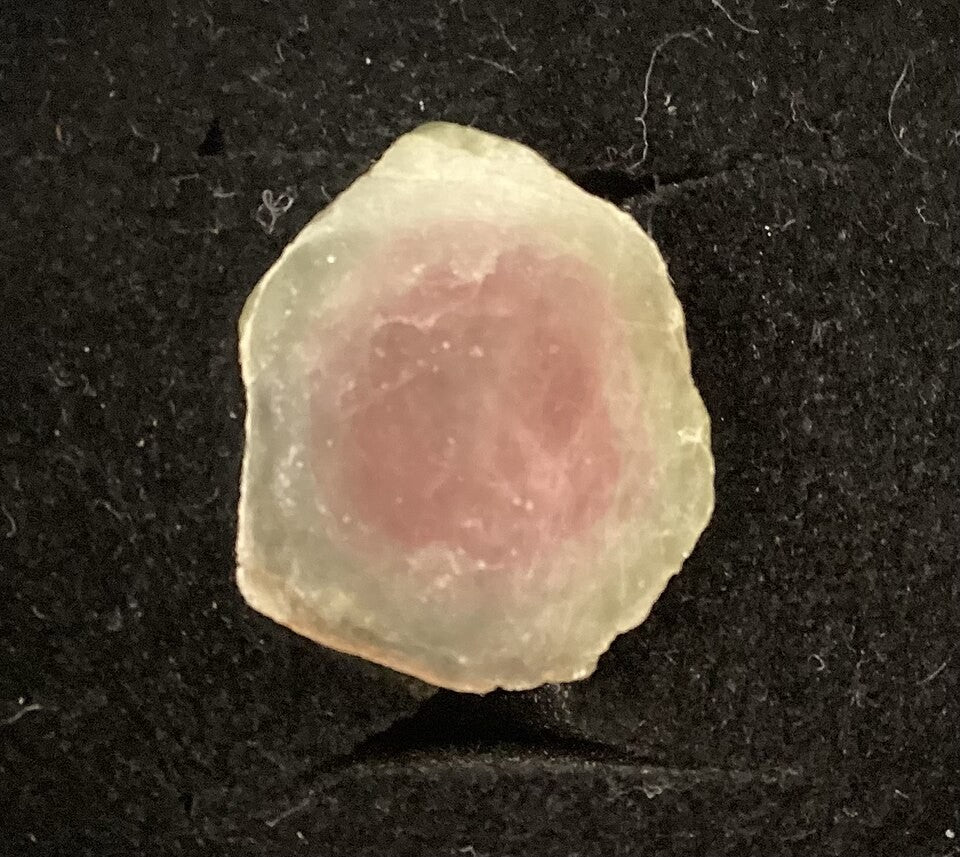 Watermelon Tourmaline real specimen reference photograph