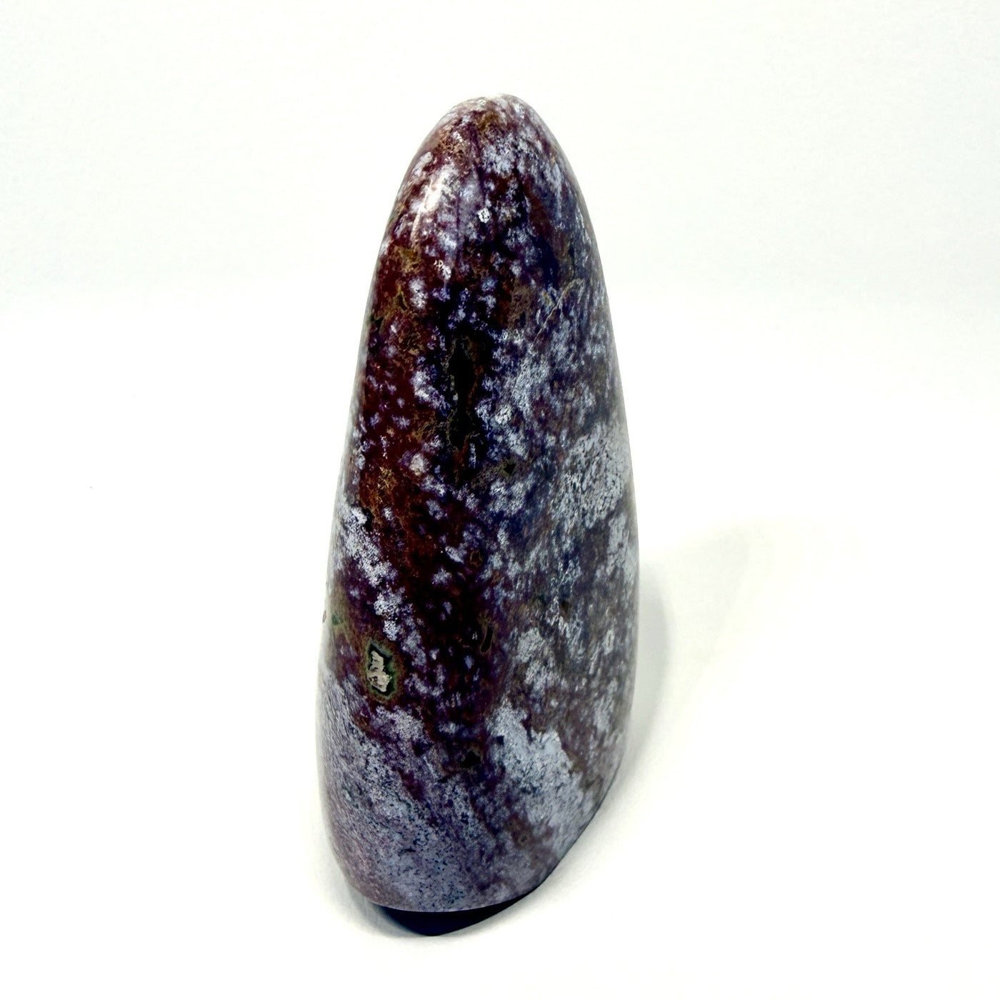 One-of-a-Kind Pink-Lavender Ocean Jasper Freeform — Orbicular 360 g Specimen — contenido multimedia del producto 4
