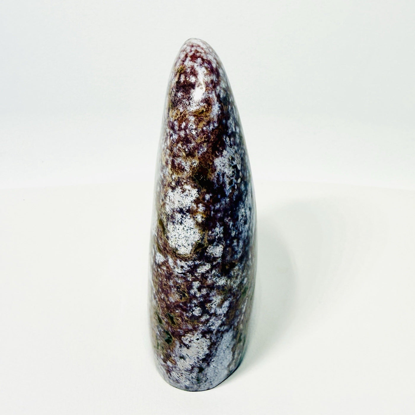 One-of-a-Kind Pink-Lavender Ocean Jasper Freeform — Orbicular 360 g Specimen — contenido multimedia del producto 6