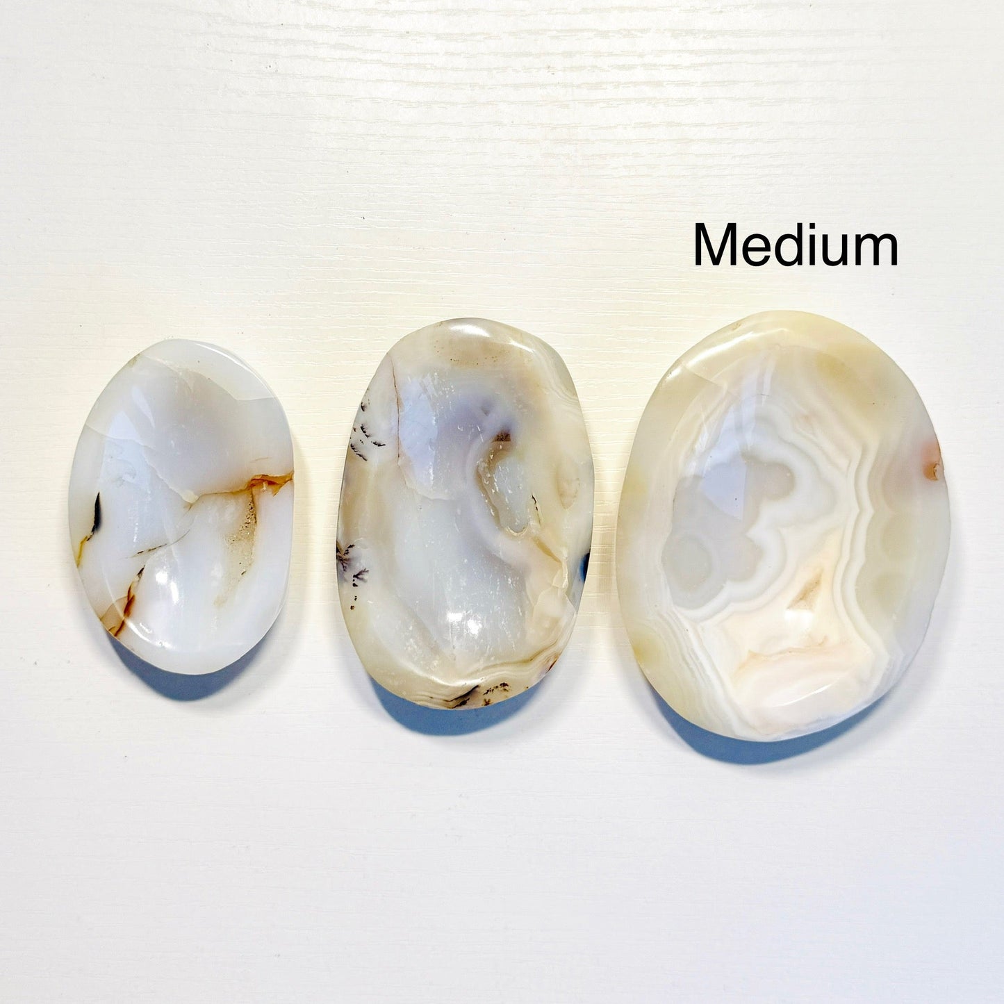 Elegant White Agate Dish – Mini, Small & Medium Sizes - KREATEUR MIAMI