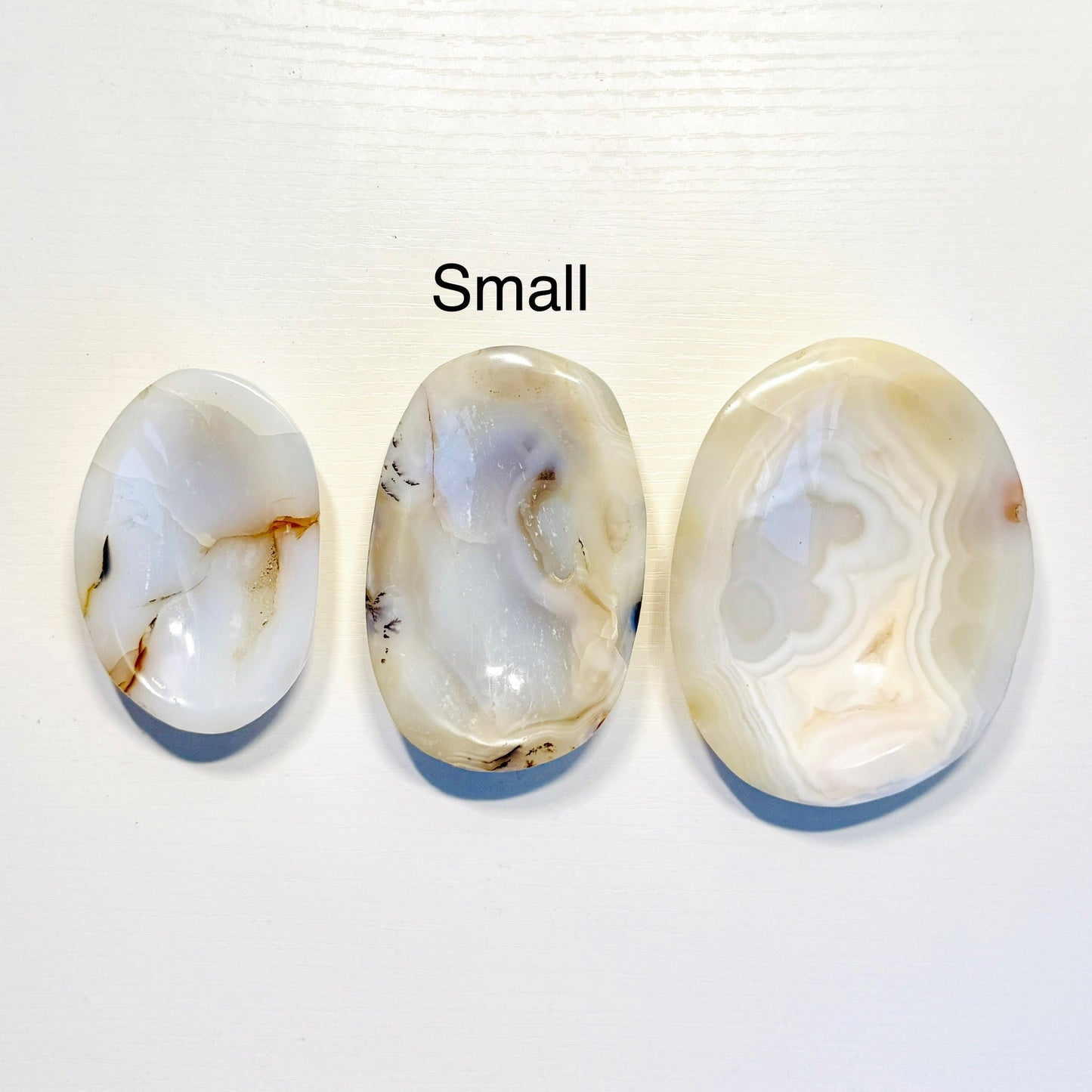 Elegant White Agate Dish – Mini, Small & Medium Sizes - KREATEUR MIAMI