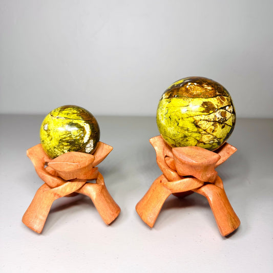 Green Opal Sphere - KREATEUR MIAMI