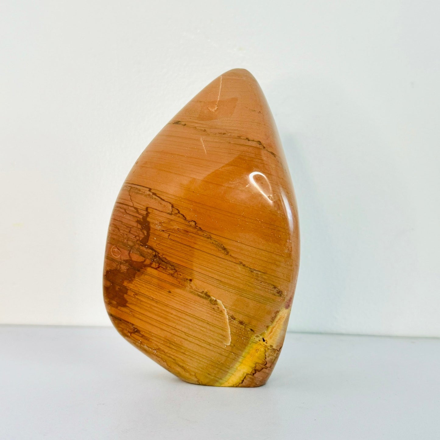 Handcrafted Free Form Jasper Crystal - Natural Healing Stone for Meditation - KREATEUR MIAMI