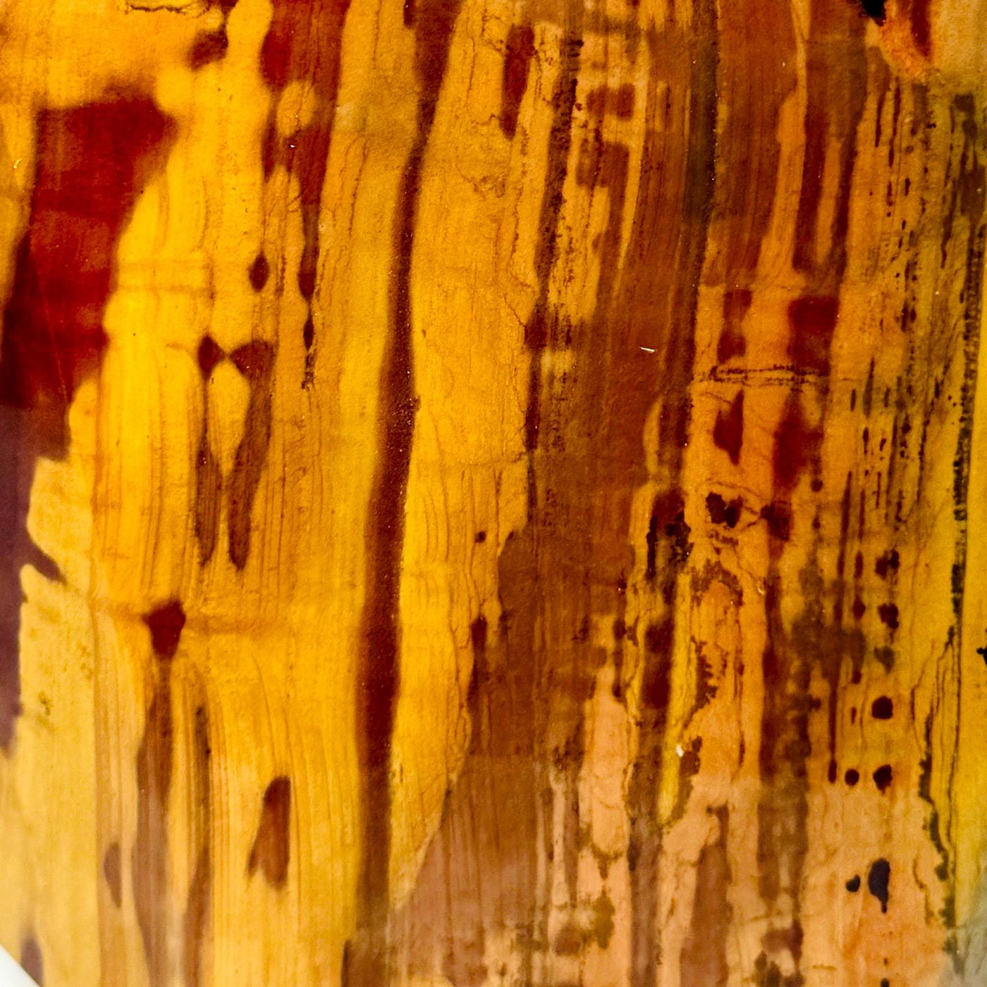 Sunset Jasper polished freeform, alternate face