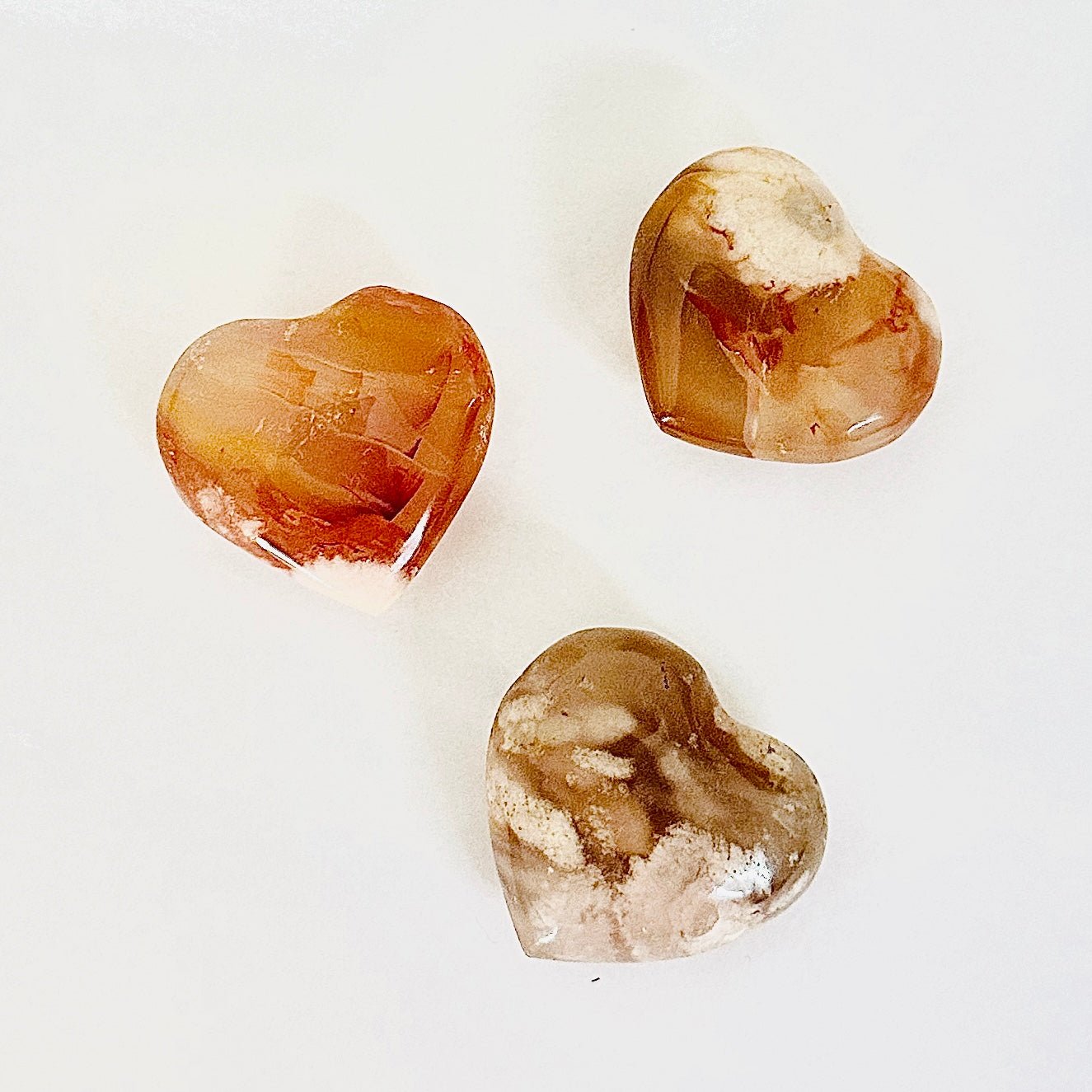 Mini Agate Heart Bundle - KREATEUR MIAMI