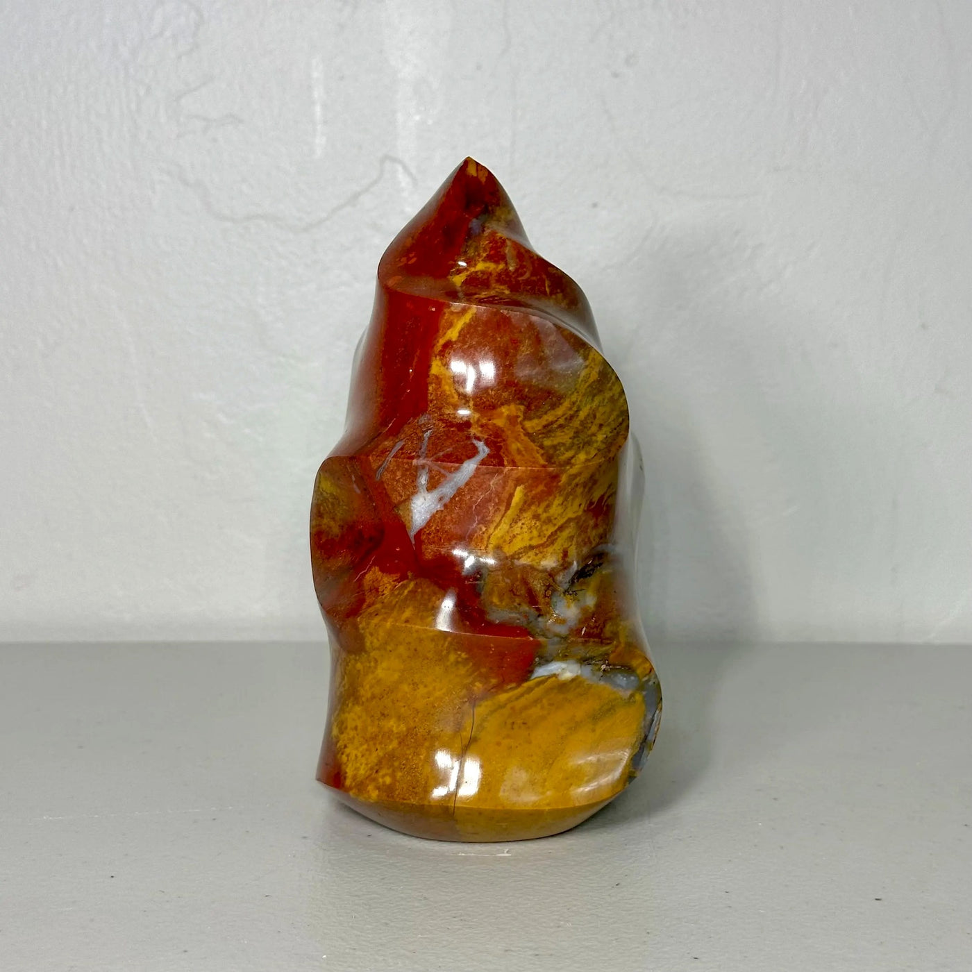One-of-a-Kind Sunset Jasper Flame (5.9 in, 3.3 lb) — média du produit 2