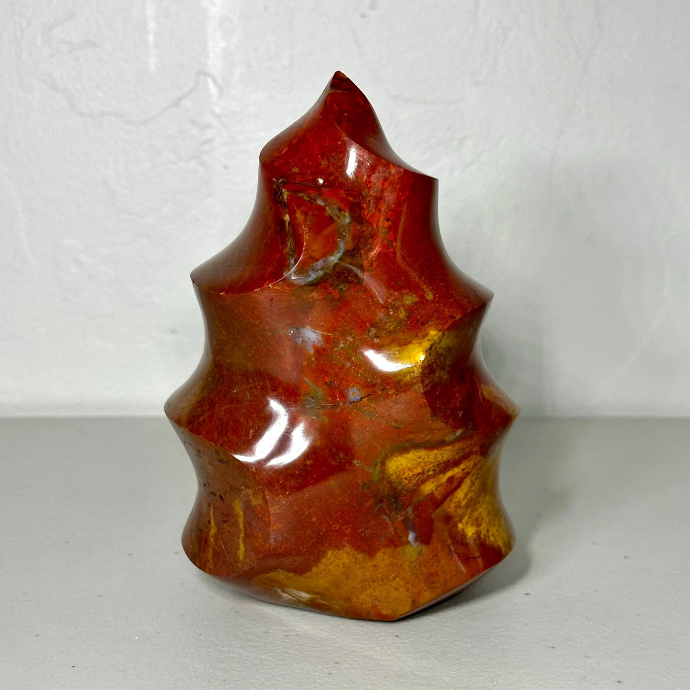 One-of-a-Kind Sunset Jasper Flame (5.9 in, 3.3 lb) — média du produit 3