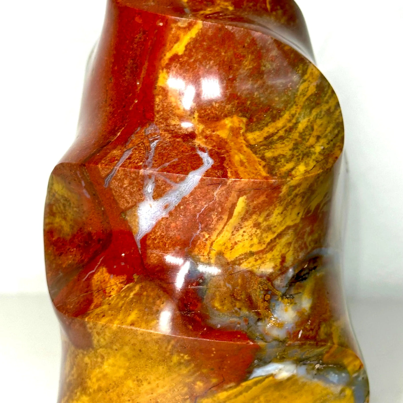 One-of-a-Kind Sunset Jasper Flame (5.9 in, 3.3 lb) — média du produit 4