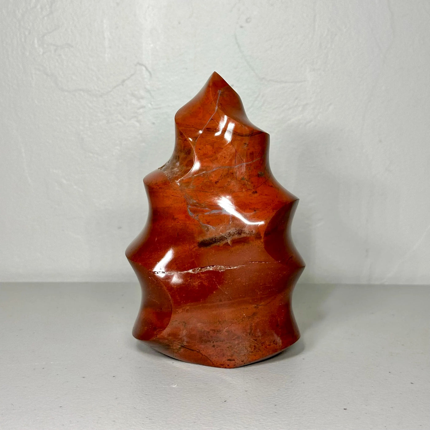 One-of-a-Kind Sunset Jasper Flame (5.7 in, 2.5 lb) — média du produit 3