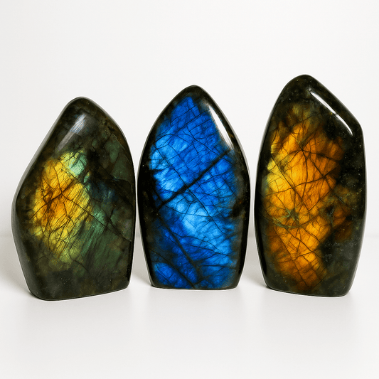 Mystery Grade A Labradorite Freeform – Handpicked Specimen (16–24 oz) - KREATEUR MIAMI