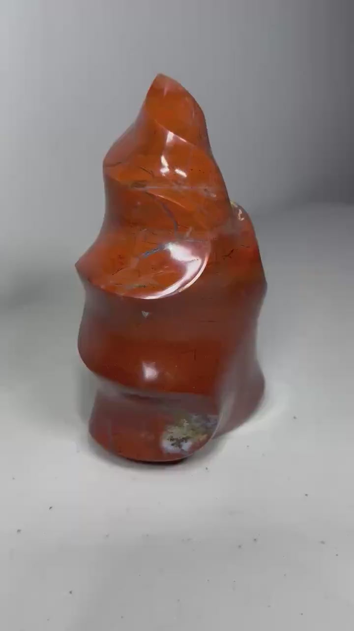 One-of-a-Kind Sunset Jasper Flame (5.7 in, 2.5 lb) — média du produit 5