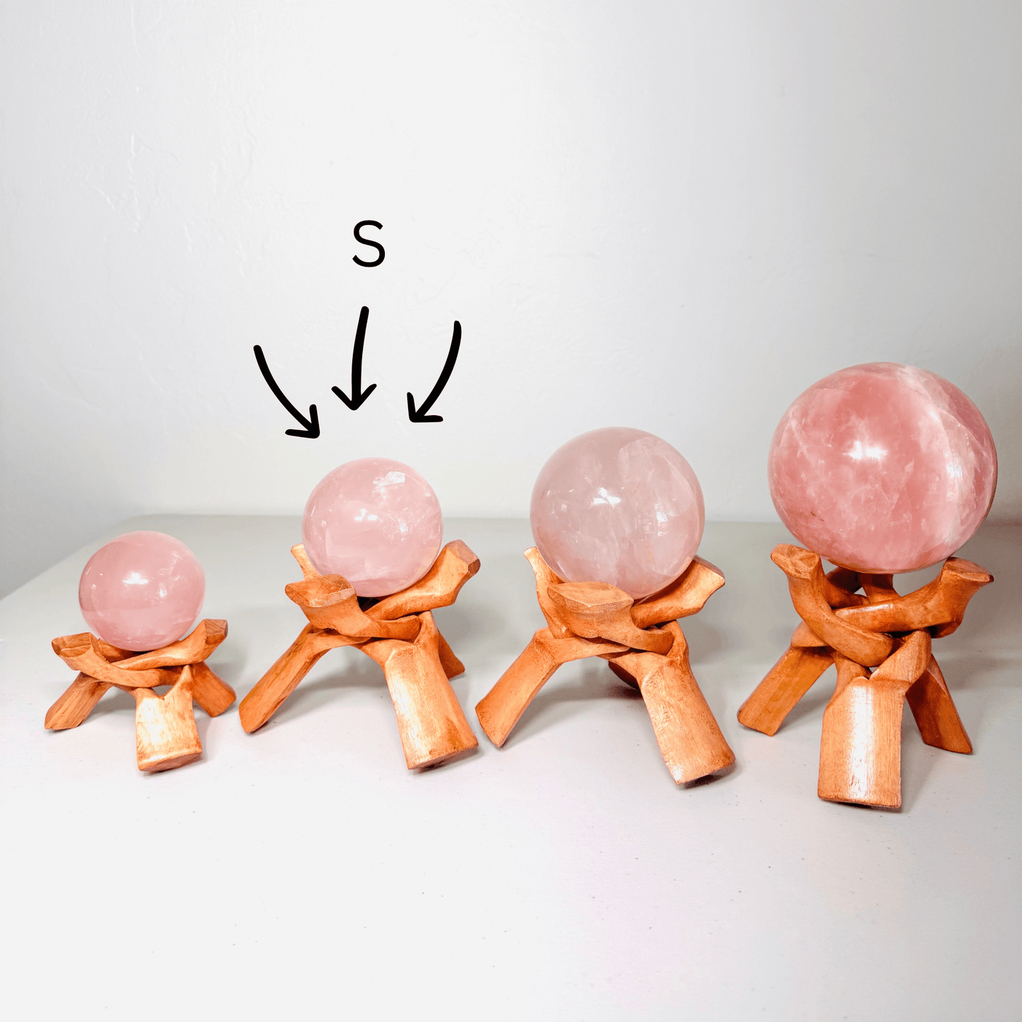 Rose Quartz Sphere - KREATEUR MIAMI