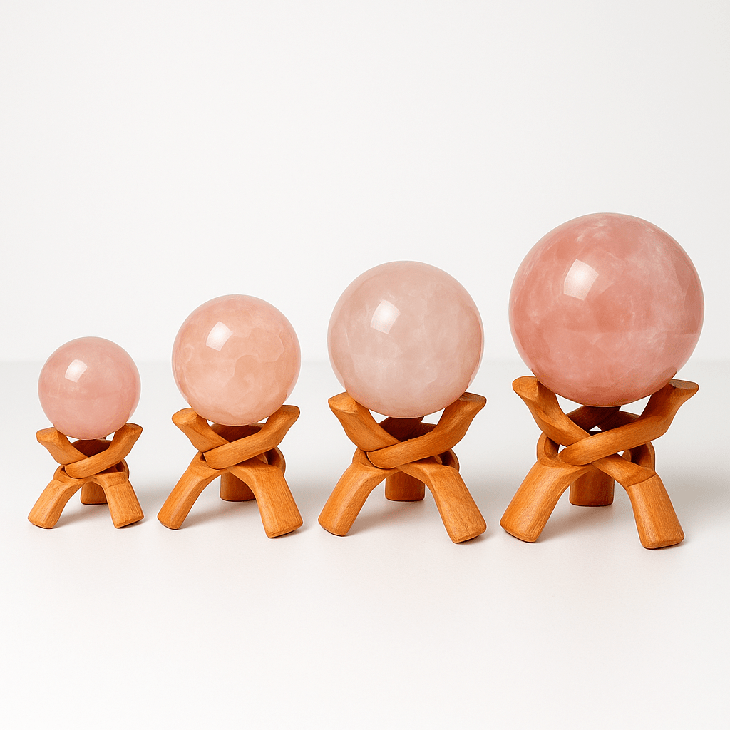 Rose Quartz Sphere - KREATEUR MIAMI