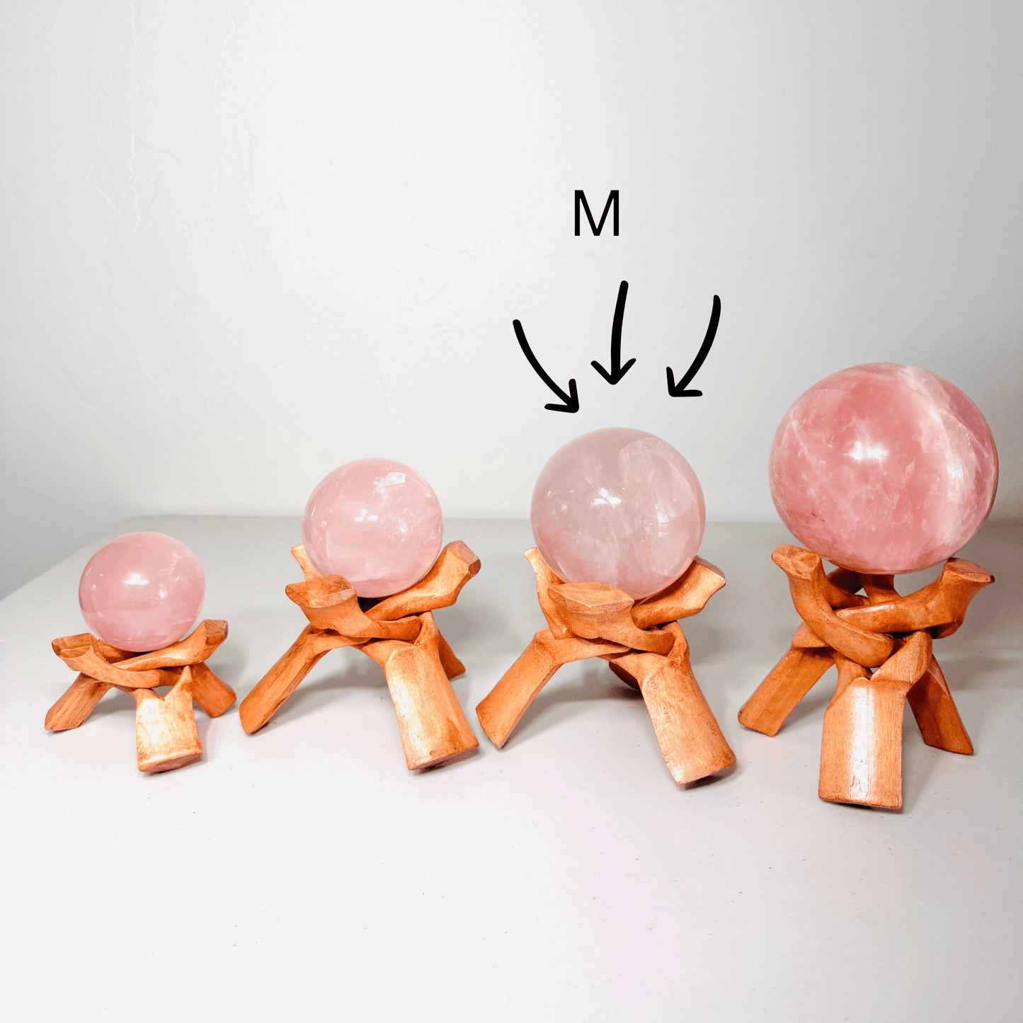 Rose Quartz Sphere - KREATEUR MIAMI