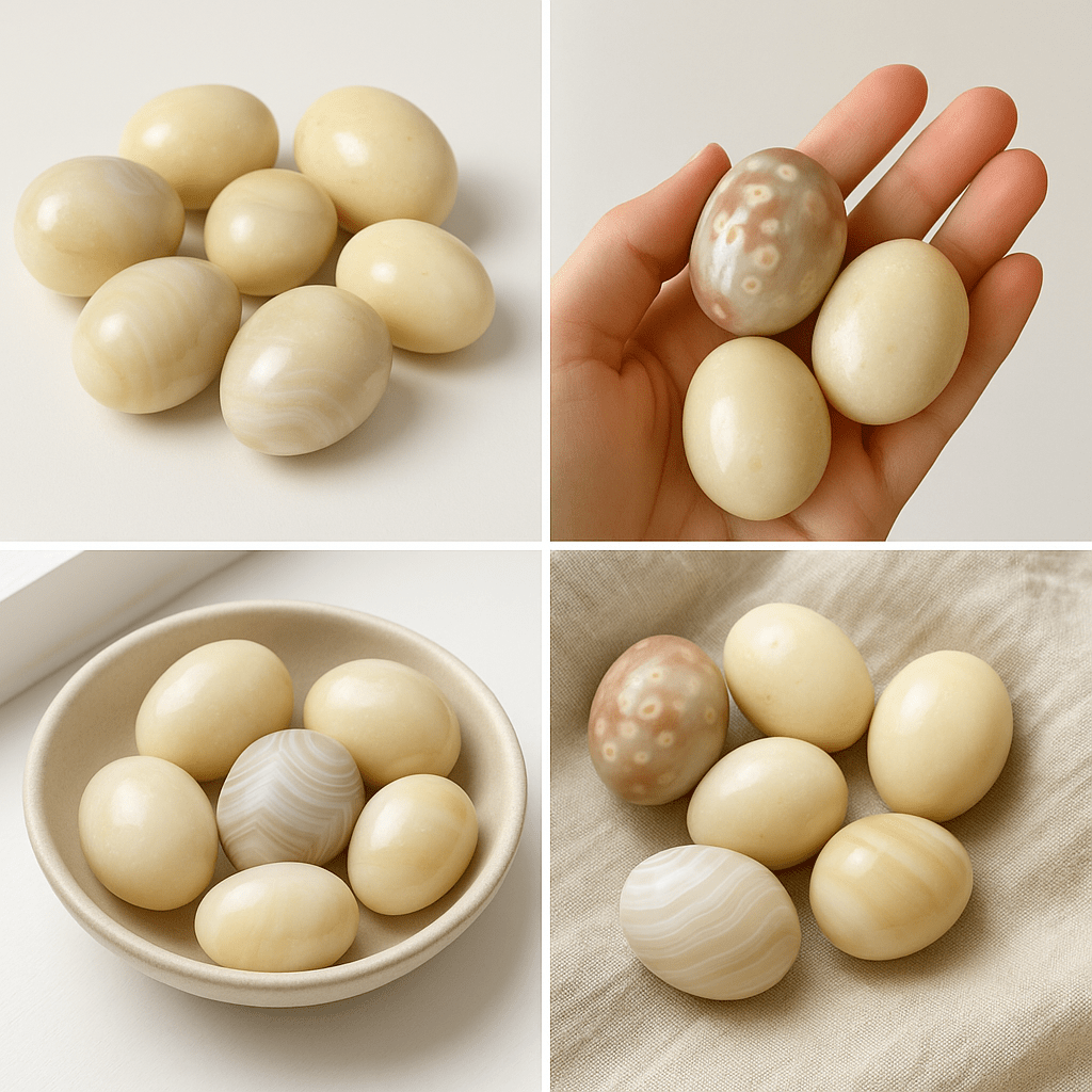 Surprise Mix – Assorted Agate Crystal Eggs (Per LB) - KREATEUR MIAMI